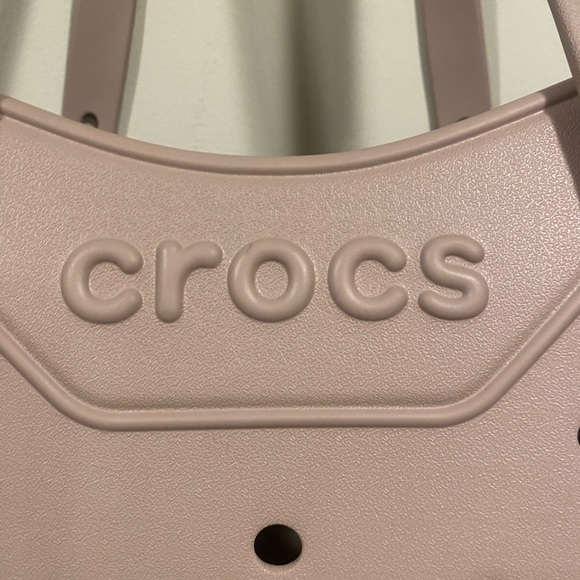 CROCS Women's Taupe Tote Bag - Picture 3 of 6